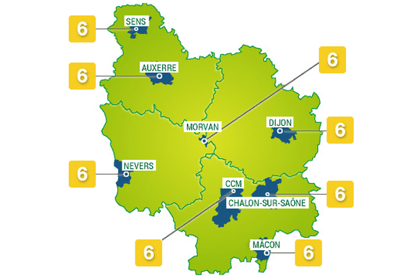 Selon Atmos'fair Bourgogne, la qualité de l'air ce samedi 8 août sera de niveau 6, c'est-à-dire "médiocre"