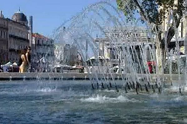 Montpellier - Place de la Comédie - 2015.