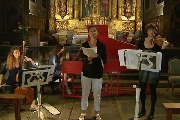 Jeudi soir, à 20H30, l'ensemble "La Ménestrandine" se produira en l'église du Collège au Puy-en-Velay. Pour attirer l'attention sur l'urgence de procéder à la restauration de celle qui est la première église des Jésuites en France.