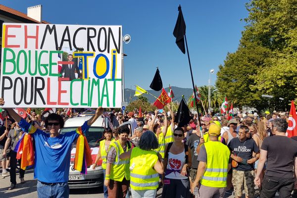 À Hendaye, les opposants à G7 s'apprêtent à manifester ce samedi 34 août 2019. 