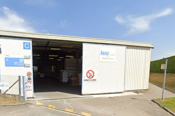 Le site Knauf de Saint-André-le-Gaz (Isère) a fermé ses portes en décembre dernier.