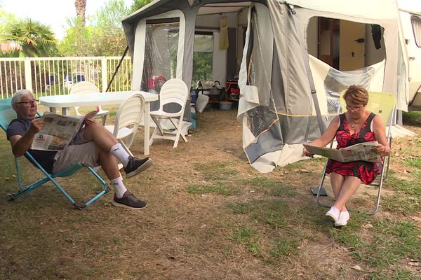 Un été au camping, c'est de la détente, des rencontres comme dans ce camping de Bidart au Pays basque.