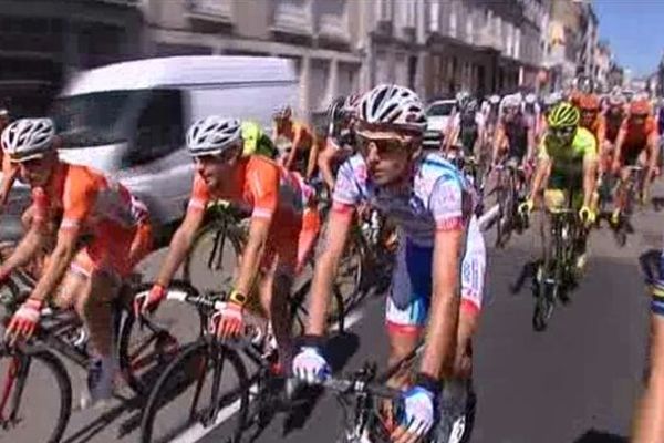 Tour du Limousin: départ de l'épreuve dans les rues de Limoges ( édition 2013)