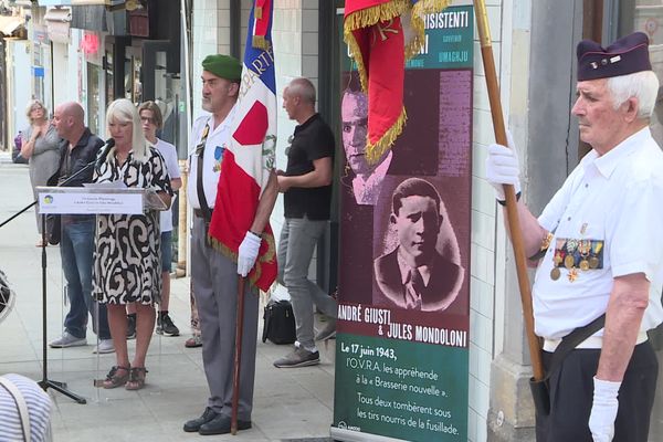 Samedi 17 juin 2023, Ajaccio a commémoré les 80 ans de la mort des Résistants André Giusti et Jules Mondoloni.