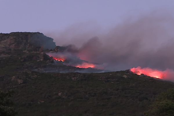 Un incendie s’est déclaré sur la commune de Brando.