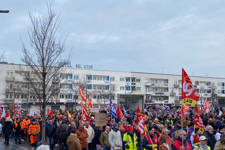 5th day of demonstration in Calais, in your newspaper Nord-Pas-de-Calais