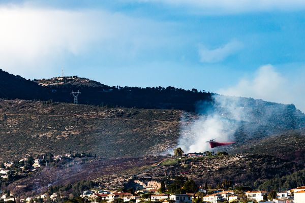 Au moins 4 incendies ont été comptabilisés dans les Alpes-Maritimes ce weekend