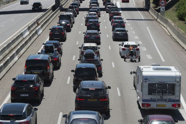 Circulation chargée sur les routes - 29/07/2017