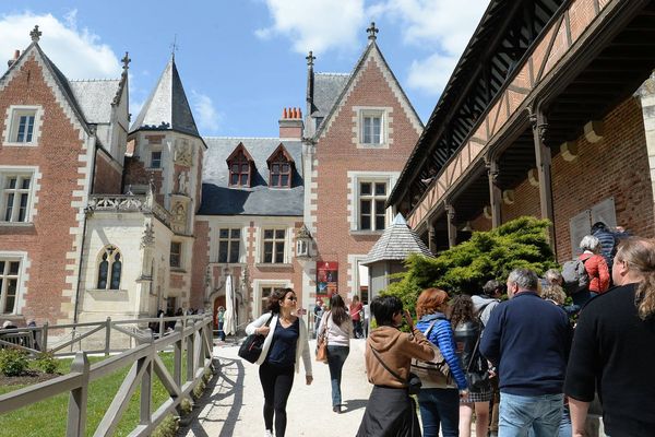 Le château du Clos Lucé dans l'Indre-et-Loire, a accueilli Léonard de Vinci jusqu'à sa mort en 1519