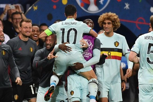 Eden Hazard a marqué le 3ème but belge