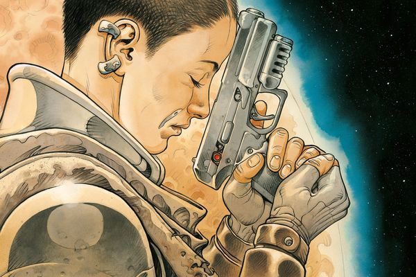 La couverture du tome 3 de la BD On Mars 