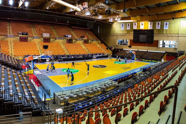 Entrainement du Limoges CSP avant le match de playoffs, samedi 26 mai 2018 à Dijon