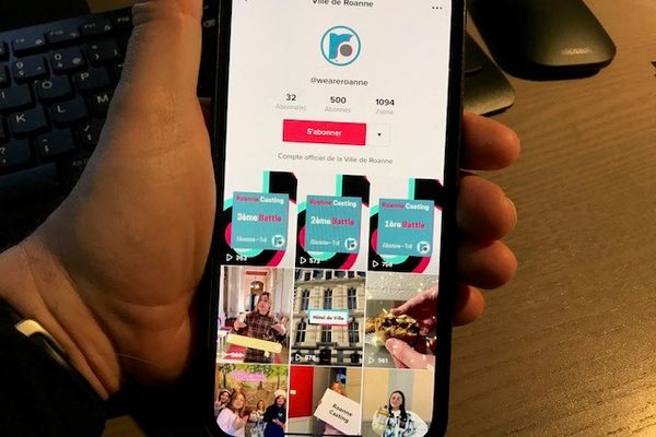 La Ville de Roanne s'est lancée sur Tik Tok avec le compte "We are Roanne" et a convaincu 500 abonnés