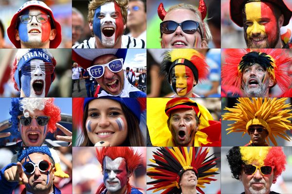 Direct France-Belgique, les supporters des deux camps sont prêts! 