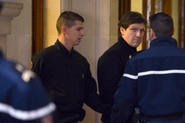 Francois-Marie Giacobetti à son arrivée au Palais de justice de Paris, le 5 décembre.