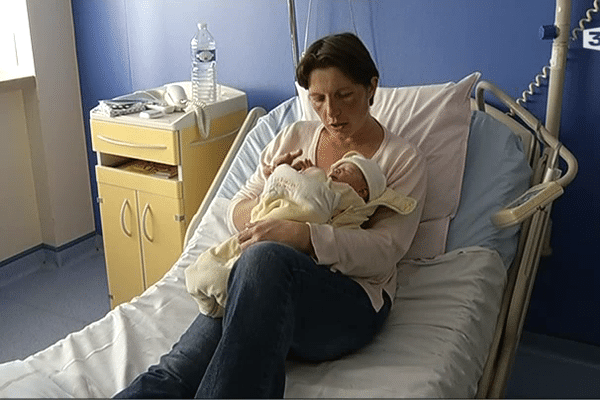 Emilie et sa mère à l'hôpital de Quimper