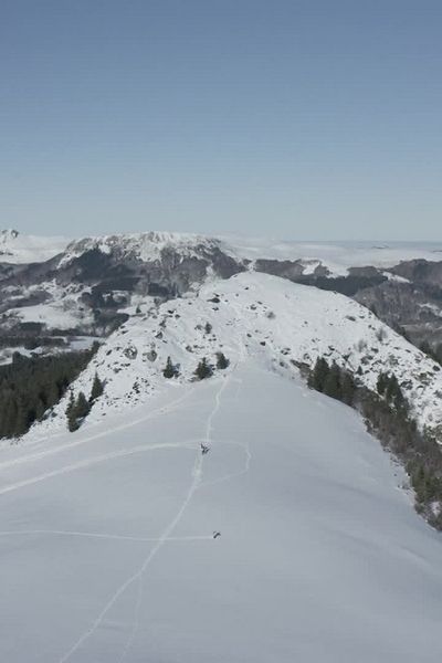 Une randonnée permet de découvrir le pic du Capucin (Puy-de-Dôme).