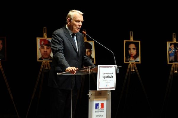 Le premier ministre Jean-Marc Ayrault à Toulouse pour les 2 ans de l'affaire Merah