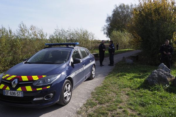 C'est sur ce chemin que le corps de Ginette Alvarez a été retrouvé