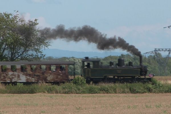 Le train touristique Thur Doller transporte des voyageurs chaque dimanche et jours fériés de juin à septembre