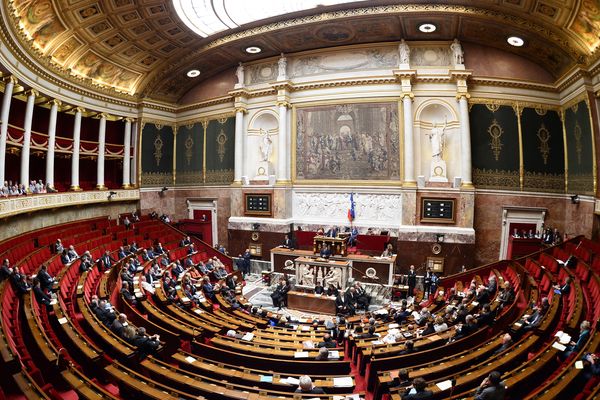 L'Assemblée Nationale à paris