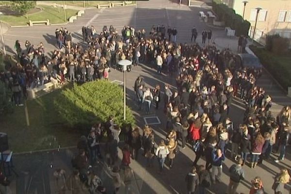 Le lycée Cournot à Gray reste mobilisé pour le maintien de son BTS MUC