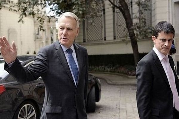 Jean-Marc Ayrault et Manuel Valls - 2013.