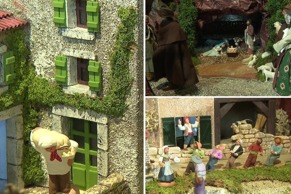 La crèche monumentale de Saint-Christophe-sur-Guiers est à voir jusqu'au 1er février.