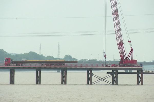 Le pont Simone Veil doit enjamber la Garonne sur 545 mètres de long.