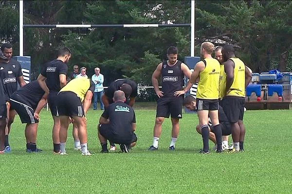 le CAB à l'entraînement jeudi 3 août 2017