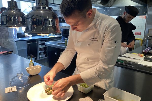 Thomas Parnaud, le chef étoilé du restaurant Le Georges travaille les céréales anciennes