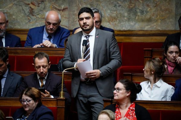 Guillaume Kasbarian à l'Assemblée Nationale