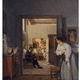 Jean ALAUX (1786-1864)
L'Atelier d'Ingres à Rome en 1818, 1818
Huile sur toile