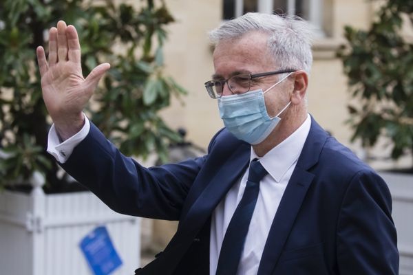 François Bonneau, président de la région, à Matignon ce 28 septembre.