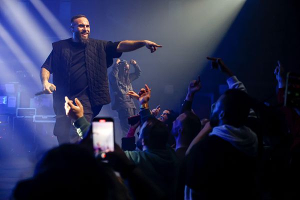 Le rappeur Médine en concert à Angoulême