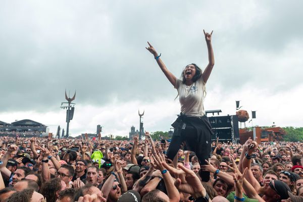 La foule des grands jours au Hellfest 2023