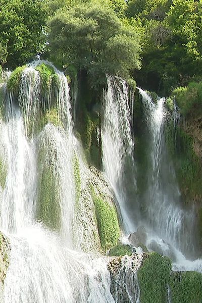 La cascade de Glandieu, à Brégnier-Cordon dans l’Ain.