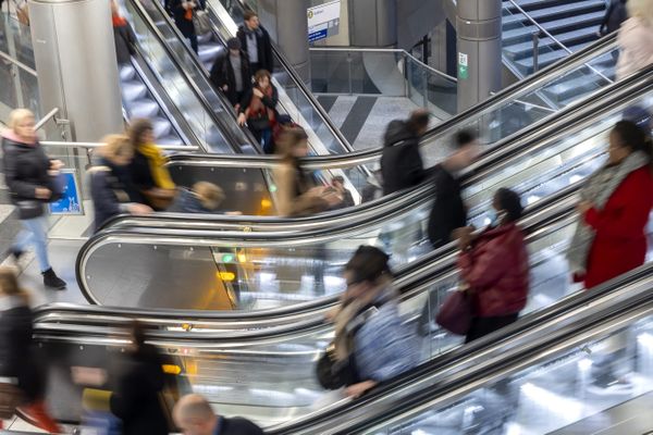 Affluence dans le métro