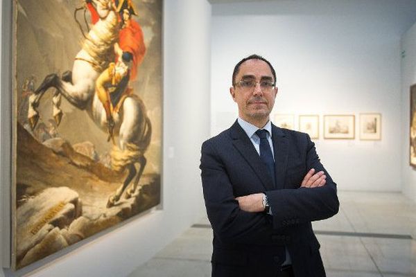 Jean-Luc Martinez, président-directeur du Louvre, au Louvre-Lens 