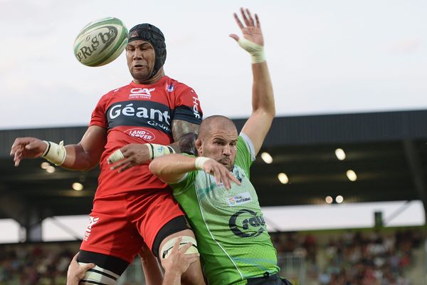 Aurillac s'est impose 41 à 10 face à Carcassonne, à domicile, au stade Jean-Alric.