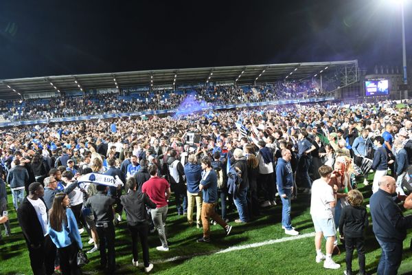 Béziers affrontait Vannes en 1/2 finale de Pro D2 de rugby, le 31 mai dernier - Photo d'illustration.