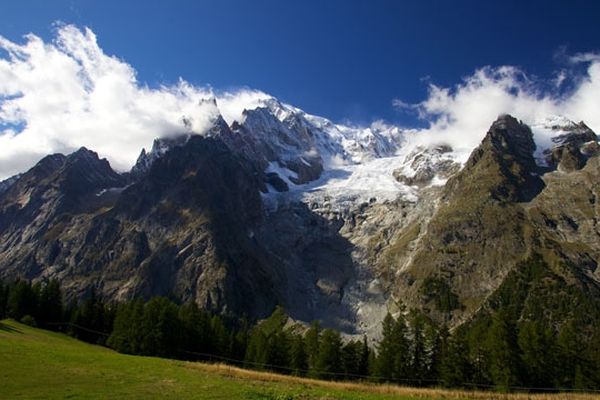 Le mont-Blanc côté italien