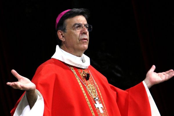 Mgr Michel Aupetit, le 25 juillet 2013. Il a succédé à André Vingt-Trois et est devenu archevêque de Paris.