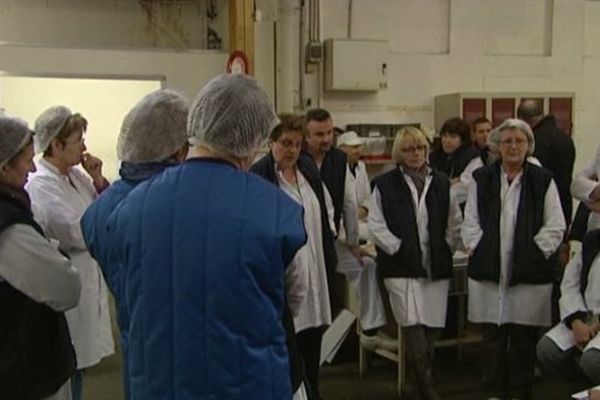 Les salariés, en congé forcé, sont présents chaque jour dans les locaux de la biscuiterie Jeannette