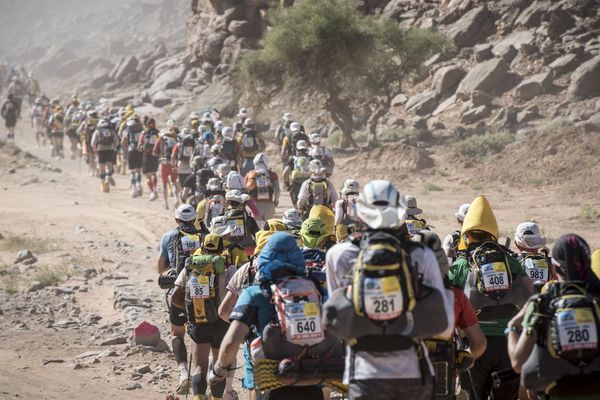 Plus d'un millier de coureurs participent jusqu'au 16 avril au Marathon des Sables