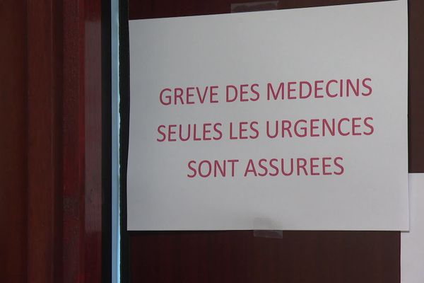 Illustration. Grève des médecins en Corse.