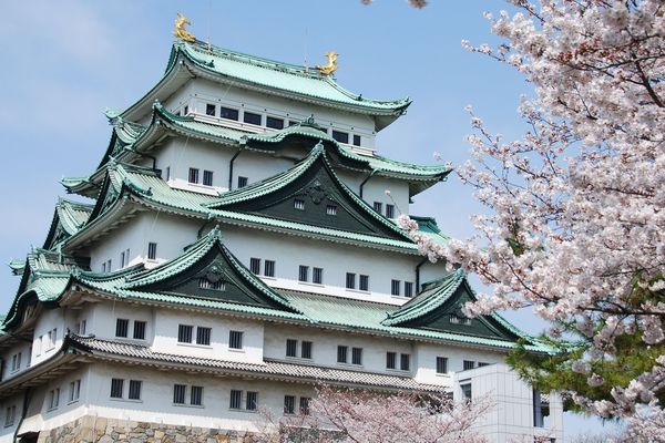 Le château de Nagoya, Japon