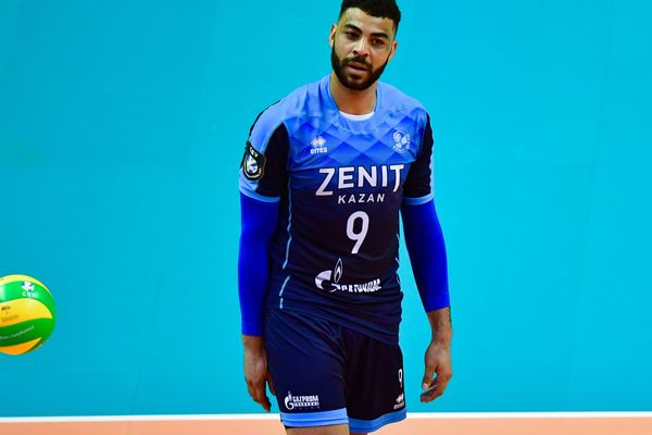 Earvin Ngapeth, photographié à Berlin le 18 mai 2019.