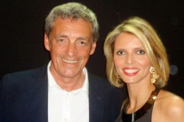 Philippe Saurel et Sylvie Tellier en juin 2014 à Montpellier