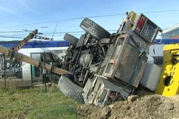 Les lieux de l'accident à Marseille